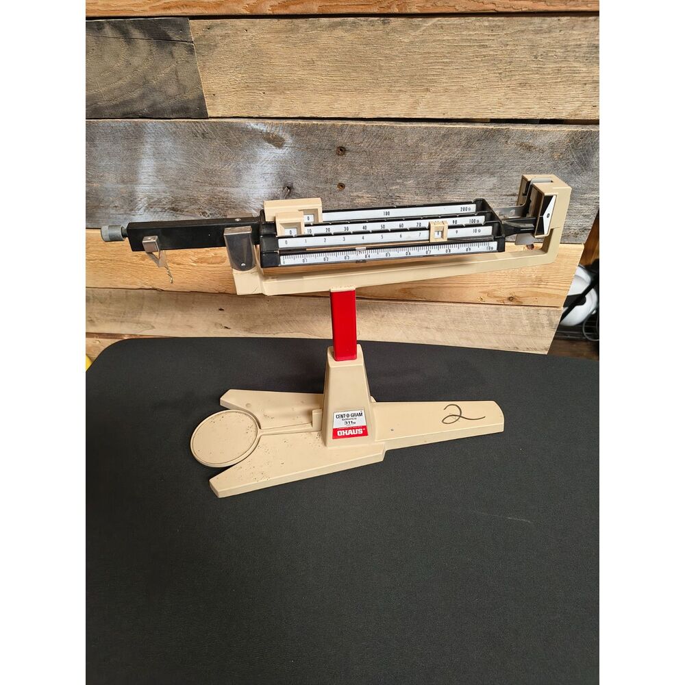 OHAUS Cent-o-gram Balance 311g Triple Beam Lab Scale